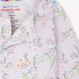BRAND NEW Magnetic Me Floral Modal Coverall 6-9M